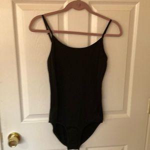 Gilligan & O’Malley size small black leotard